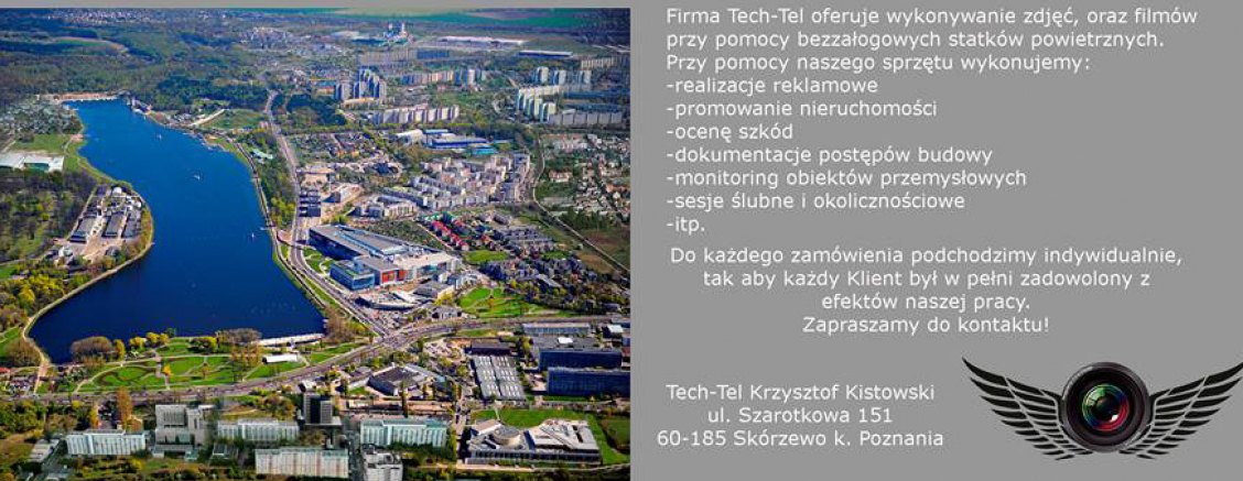 DRON USŁUGI Tech-Tel Krzysztof Kistowski